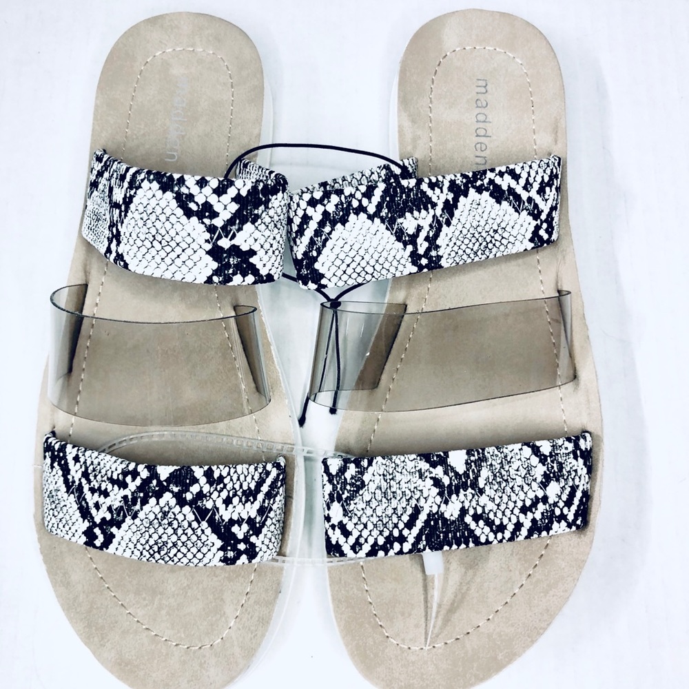 Madden Girl python skin sandals - Picture 3 of 7